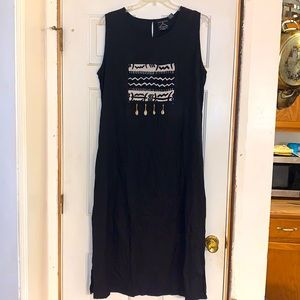 Anthony black maxi dress